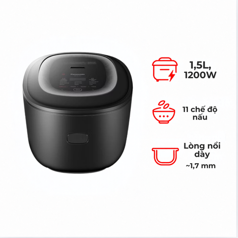Nồi cơm điện cao tần Panasonic SR-HL151KRA 1.5 lít giảm đường