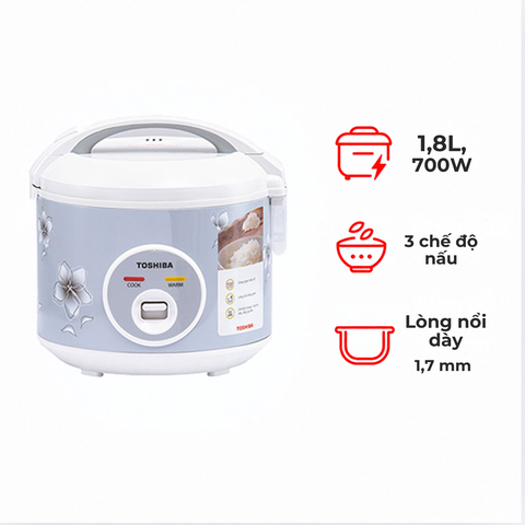 Nồi cơm điện Toshiba RC-18JFM 1.8 lít