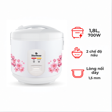 Nồi cơm điện Bluestone RCB-5525 1.8 lít