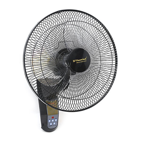 Quạt treo tường điện cơ Thống Nhất 3 cánh QTT400XHD 48W có điều khiển từ xa