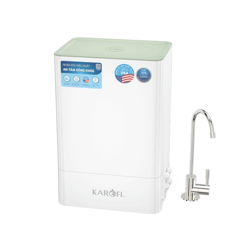 Máy lọc nước RO Karofi KAQ-U65 10 cấp lọc có vỏ đặt gầm