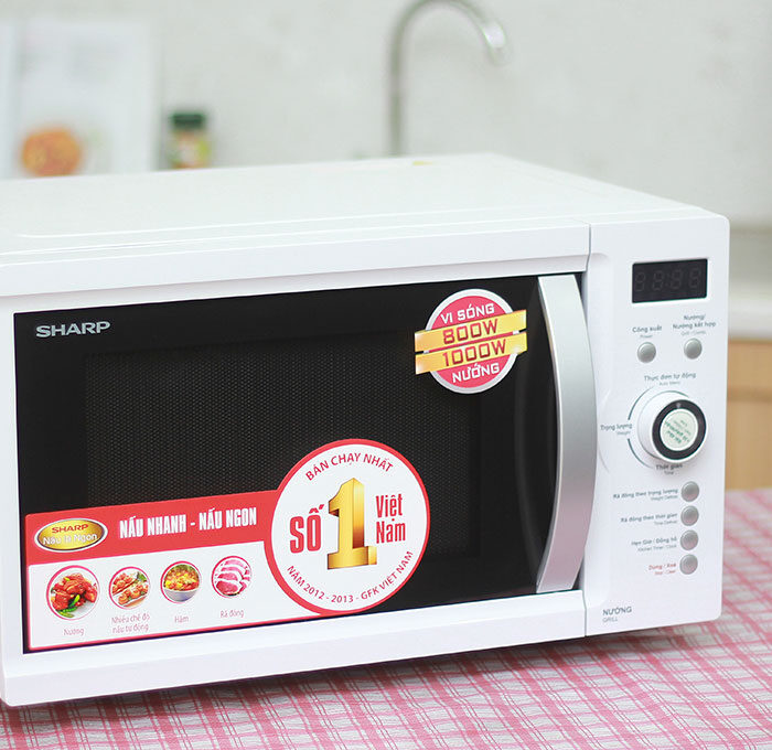 Lò vi sóng Sharp RG371VNW 23 lít có nướng