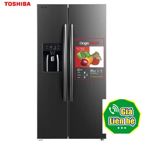Tủ lạnh Toshiba GR-RF637WE-PMV(06)-MG 493 lít Inverter lấy
